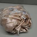 MR&HM Satin Bed Sheets, King Size Sheets Set, 6 Pcs Silky Bedding Set with 15 Inches Deep Pocket for Mattress (King, Champagne)