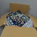 Levtex Home English Forest Navy Reversible Twin Duvet Cover Set (68x88in) with 1 Pillowcase (26x20in) - Floral Bedding - Navy, Green - Rayon Twin Size Duvet Cover Set - Soft, Pre-Washed