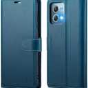 Wallet Case for Moto G Stylus 5G 2024, RFID Blocking Credit Card Holder, PU Leather Folio Flip Kickstand Protective Shockproof Cover for Motorola Moto G Stylus 5G 2024 (Blue)