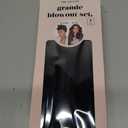 Grande Heatless Curls Overnight Rods - Upgraded Directional Grip Velvet - No Heat Hair Curlers to Sleep, Jumbo Large Hair Rollers Flexible Curling Rods Set for Long Thicker Coarser Hair Blowout Look