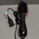 Hair Dryer Brush Blow Dryer Brush in One, Upgraded 4 in 1 Hair Dryer and Styler Volumizer with Negative Ion Anti-frizz Ceramic Titanium Barrel Hot Air Hair Straightener Brush