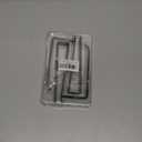 2 Pack Tumbler Lid Organizer, Under Cabinet Cup Lid Holder for Yeti Insulated Mug/Stanley Insulated Mug/Simple Modern Insulated Mug Lid, No Gluing, No Drilling, Up to 10 Lids (Black) (Standard)