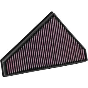 K&N Engine Air Filter: Increase Power & Acceleration, Washable, Premium, Replacement Car Air Filter: Compatible with 2014-2019 JAGUAR (F-Type), 33-3021