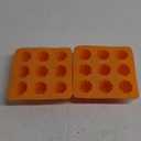 Ghost Silicone Molds 2 Packs Non-Stick 3D Chocolate Molds 9-Cavity Cute Ghost Mold for Jelly Gummy Candy Pudding Ice Cube Resin Cake Halloween Party Decorations