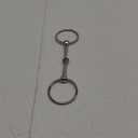 HORZE Lozenge Link Loose Ring Snaffle Bit - 16mm Width (4 1/2, Stainless Steel)