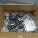 SYNCFUN Collapsible Wagon Cart Foldable 300lbs, Portable Rolling Shopping Carts with Wheels, All Terrain Folding Sport Beach Wagons, Heavy Duty Garden Utility Cart for Groceries Fishing, Black