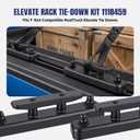 Elevate Rack Tie-Down Kit 1118459 Fits T-Slot Compatible with RealTruck Elevate Tie Downs (Set of 4)