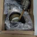 Kwikset 660 Deadbolt Lock, Matte Black Round Exterior Keyed Front Entry Door, Pick Resistant SmartKey Rekey Security, Single Cylinder Dead Bolt