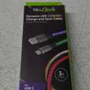 CELLCandy Dynamic LED ColorGlo USB-C Charge & Sync Cable