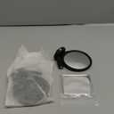 BriskMore Bike Mirrors,Bike Bar End Mirror, HD Glass Convex Lens Bicycle Rearview Mirror, Safe Cycling Rearview Mirror, Easy to Install (3" for Flat or Drop Bar Bike 2PCS)