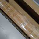 Cordless Bamboo Roman Shade, Light Filtering Blinds 23x48, Warm Brown