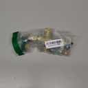 Hose Splitter, 3 Way Heavy Duty Brass Garden Hose Splitter, Outdoor Faucet Splitter, for 3/4" Hose Connector, Hose Spigot Adapter with 3 Individual ON/Off Valves