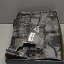 NORTIV 8 Men's Tactical Hiking Lightweight Cushion Sole for Work All Day Side Zipper Motorcycle Combat Military Boot Arch Support 8 Inches Terrascope (13, Black)