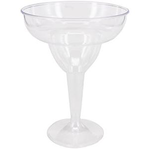 Belinlen 18 Count 11oz Clear Hard Plastic Margarita Glasses/Party Cups Wedding Parties Cocktail Cups
