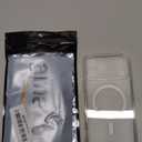 ivoler Magnetic Case for iPhone 17 Pro Max 6.9'' [Compatible with Magsafe] [15 FT Military Grade Protection] Magnetic Charger Case Bumper, Frosted Translucent Back for iPhone 17 Pro Max - Clear