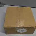 Metal Cat Litter Scooper with Holder, Stainless Steel Metal Litter Scoop Includes Portable Small Broom and Dustpan Set, Speed Sifter Cat Litter Scoop Captures All Clumps, Non-Slip Handle, Easy Clean (White)