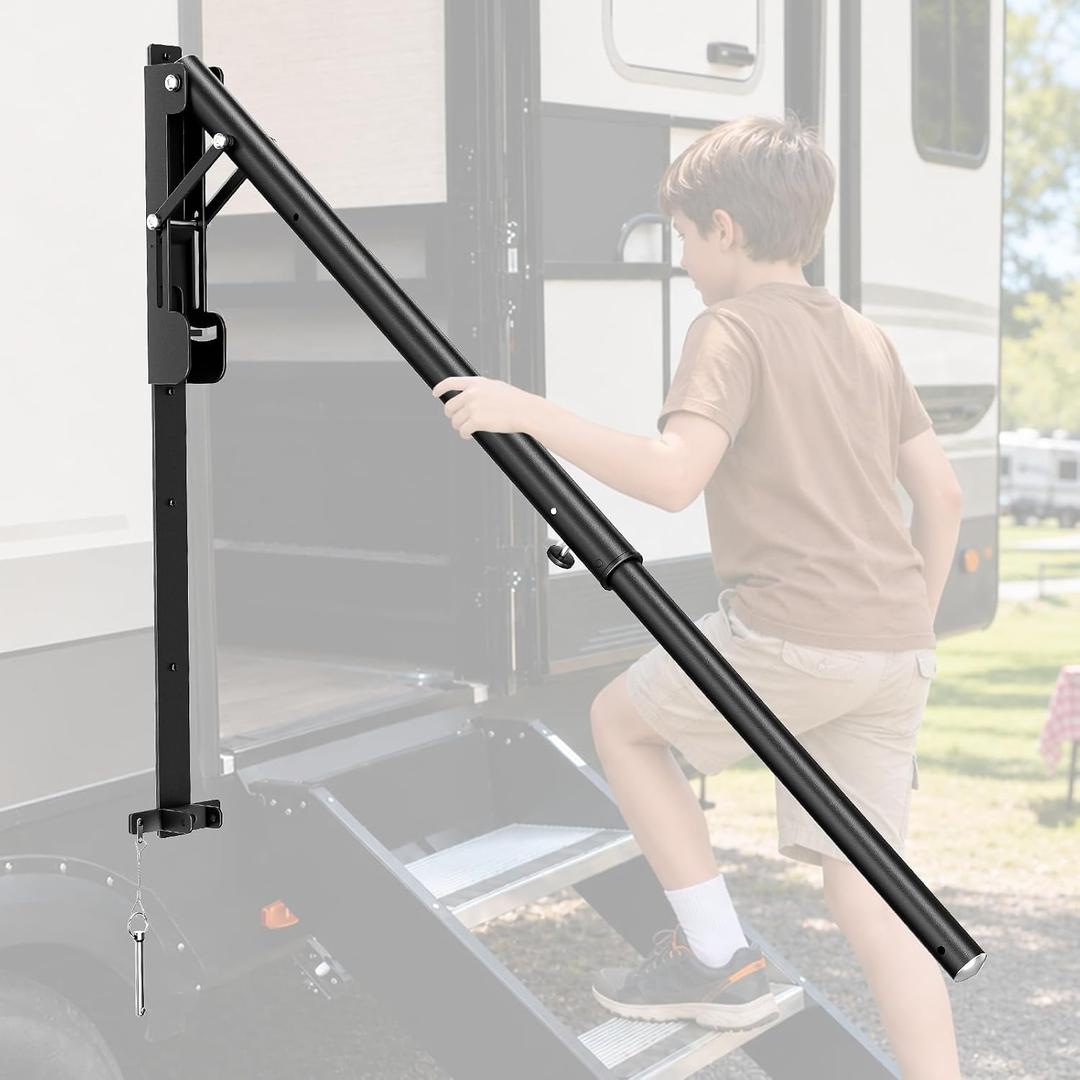 Extendable RV Handrail, Adjustable Assist Handrail, Up to 52"