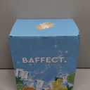 Baffect Water Pitcher, Glass Pitcher With Lid And Handle, 63 Oz / 1.8 L High Borosilicate Glass Jug For Fridge Door, Carafe For Hot/Cold Iced Tea Juice Coffee Milk Beverage Glacier-Textured