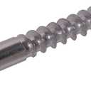 Hillman 1181 Brass Chrome Plated Oval Head Slotted Wood Screw 5 x 3/4 in. 45-Pack