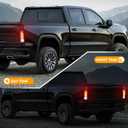 LED Tail Light Fit for Chevy & GMC C/K 1500 88-99, for C/K 2500 3500 88-00, for C/K 1500 2500 Suburban 92-99, for Blazer 92-94, for Tahoe 1995-1999, for Yukon, for Cadillac Escalade 99-00, Clear Lens