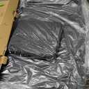 PWY Cargo Mat Trunk Liner with Backrest Mats, Fit for 2024 2025 2026 2027 Toyota Grand Highlander, All Weather Waterproof TPE Rear Cargo Tray