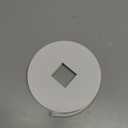 uxcell Insulation Braid Sleeving, 9.8Ft-5mm High Temp Fiberglass Sleeve White