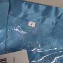 Children's Silk Stain Pure Kimono Wedding Dressing Gown Kimono Robes Bridal Lingerie Sleepwear (6, Blue)