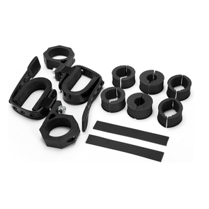 BUNKER INDUST UTV Gun Holder,Gun Rack Clamp Compatible with Polaris RZR Ranger Can Am Honda Kawasaki Side by Side,UTV Tool Mounting Fits for 1” 1.5” 1.75” 2” Tubes Roll Bars Cage Roof Rack