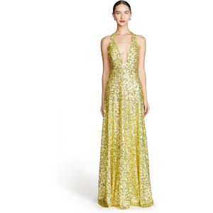 Halston Women's Renata Sequins Gown, Size 6