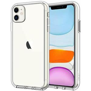 JETech Case for iPhone 11 6.1-Inch, Non-Yellowing Shockproof Phone Bumper Cover, Anti-Scratch Clear Back (Clear)