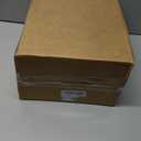 Anzoymx Stainless Steel Bathroom Trash Cans 1.8 Gallons Small Garbage Can with Pop up Lid, Metal Narrow Wastebasket, Slim Waterproof Litter Trash Bins Set for Bedroom, Toilet, Office (Black)