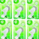 Air Wick Scented Oil Warmer Plugin Air Freshener, White, 6ct (1 Count (Pack of 6))