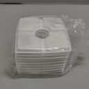 Cat Water Fountain Filters,10 Pack Replacement Filter Fit for Top Square 84oz/2.5L Cat Pet Fountain, 3 Filtration System