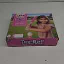 TOY Life T Ball Set for Kids 3-5 5-8, Toddler Baseball Set for Girls, T Ball Stand Sets with Baseball Glove, Tball Bating Tee Outdoor Indoor Toys for Toddler Girls, Pink