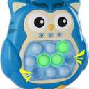 Sensory Pop Fidget Toys for Kids 3-12,Handheld Game for Kids,Light Up Fidget Toy,Travel Games,Airplane Toys for 3 4 5 6 7 8 9 Year Old,Quick Push Pop Game Christmas Birthday Gifts for Boys and Girls
