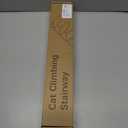 Cat Wall Steps - 4 Steps Reversible Climbing Shelf with Jute Rope for Scratching, Climbing & Perching  Cat Stairs for Indoor Cats