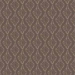 NuWallpaper Chris Loves Julia x Nova Carob Brown Peel and Stick Wallpaper, Carob Brown Botanical Removable Contact Paper for Walls, Self Adhesive Wall Covering for Bedroom Living Room Accent Wall