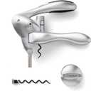 Rabbit Original Lever Corkscrew Wine Opener with Foil Cutter and Extra Spiral (Silver) (1 EA)
