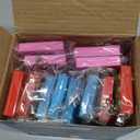24PCS Tic Tac Toe Game Birthday Summer Party Favors Goodie Bags Stuffers for Kids 3-5 4-8 8-12 Classroom Treasure Chest Carnival Prize Box Toys Bulk Keychain Pinata Filler Return Gifts for Girl Boy