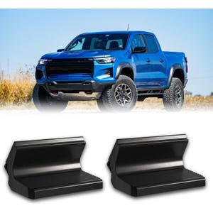 2Pcs Snap-On Side Steps Compatible with Colorado ZR2 Gen3 (2023-2025) / Canyon AT4X Rock Sliders, No Tools Required