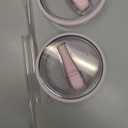 2 Pack 40 oz Tumbler Flip Straw Lid Replacement fit for HydroJug, Spill Proof Splash Resistant Tumbler Lids,Reusable Leak Proof Tumbler Cover for Cup Accessories (Pink)