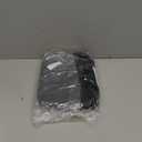 Toiletry Bag For women,Portable Hanging Organizer,4 Leakproof Compartment for full-sized Conditioner, Brushes Set, Makeup Accessories,Visible and easy to access.M-black