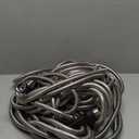 BIONIC STEEL 100 Ft Metal Garden Hose with Sprayer Nozzle, Non Kinking Designed Stainless Steel Heavy Duty Water Hose 100 Ft x 5/8 in. Flexible NON Expandable for Uninterrupted Water Flow, 500 PSI