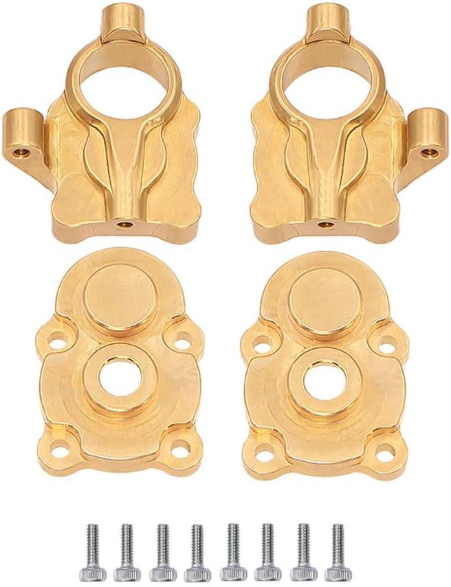 FMS FCX24 Brass Portal Axle Counterweight 1/24 Model Car Remote Crawle Car Upgrade Parts (Front Steering Group)