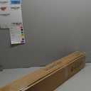 Kokorona 4 Panel Room Divider, 6FT Tall Rolling Privacy Screen with Lockable Wheels, Folding Wall Dividers Portable Room Divider for Room Separation, Included - Cover Strips, Beige, 88''W x 70''H