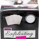 Jacent Mini Exfoliating Sponges: Square Facial Cleansing and Makeup Removal Pads, Suitable For All Skin Types, Pack Of 2