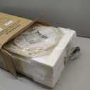 Vintage Table Lamps Set of 2 for Living Room Bedroom, 2 USB Ports 25'' Rustic Farmhouse Desk Lamp with Nightlight, Iron Gray Hollow Out Resin Lamp for End Table (Bulbs Included)