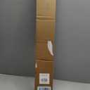 LazBlinds Cordless Cellular Shades, No Tools No Drill Blackout Honeycomb Shades Pleated Blinds for Windows, 30 1/2" W x 64" H, Silver White