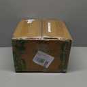 LE TAUCI Ceramic Planter, 10 Inch Plant Pot with Drainage Hole & Saucer  Durable Indoor Planter for Modern Home Decor, White