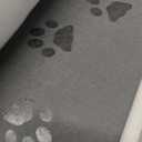 Drydiet Dog Gift Stone Mat for Dog Bowl Diatomaceous Earth Absorbent Non Slip Cat Puppy Mat for Food and Water Quick Drying Easy to Clean Placemat for Bowl Dish(Dark Gray,16 x 24 Inch)